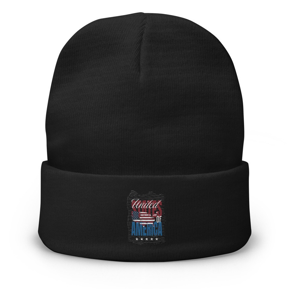 America (3) Knit Beanie