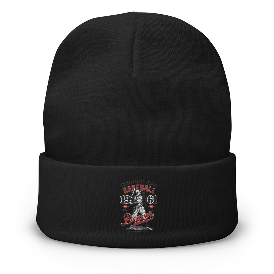 Baseball Championship League - University Sports Team Knit Beanie