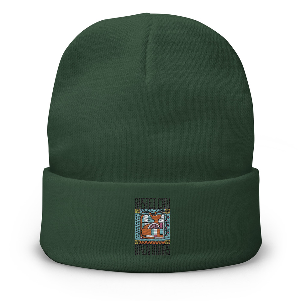 Bastet can Open Doors Knit Beanie