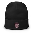 Bingo Queen - Retro Crown Knit Beanie