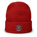 Bison Brand Leather - Animal Knit Beanie