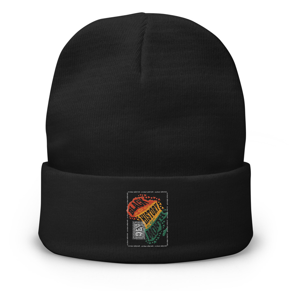 Black History Month - Tribal History Knit Beanie