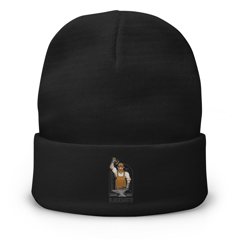 Blacksmith Workshop - Metalwork Knit Beanie