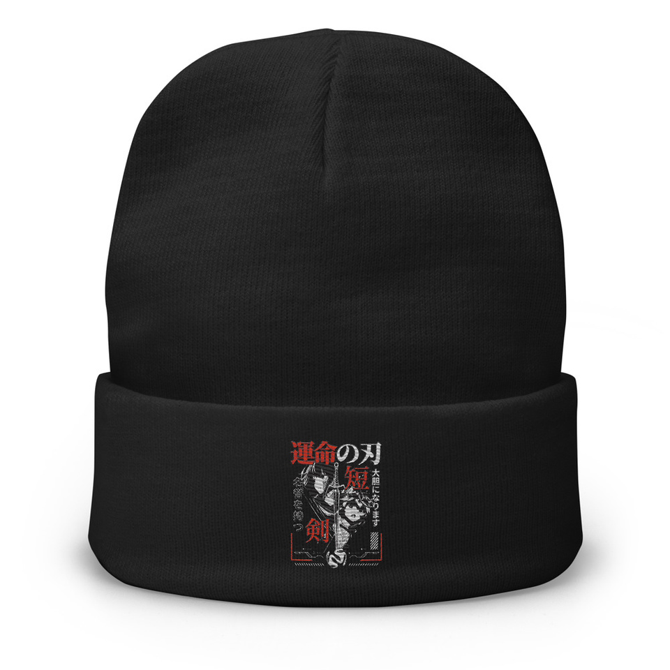 Blades of Fate - Japanese Manga Anime Knit Beanie
