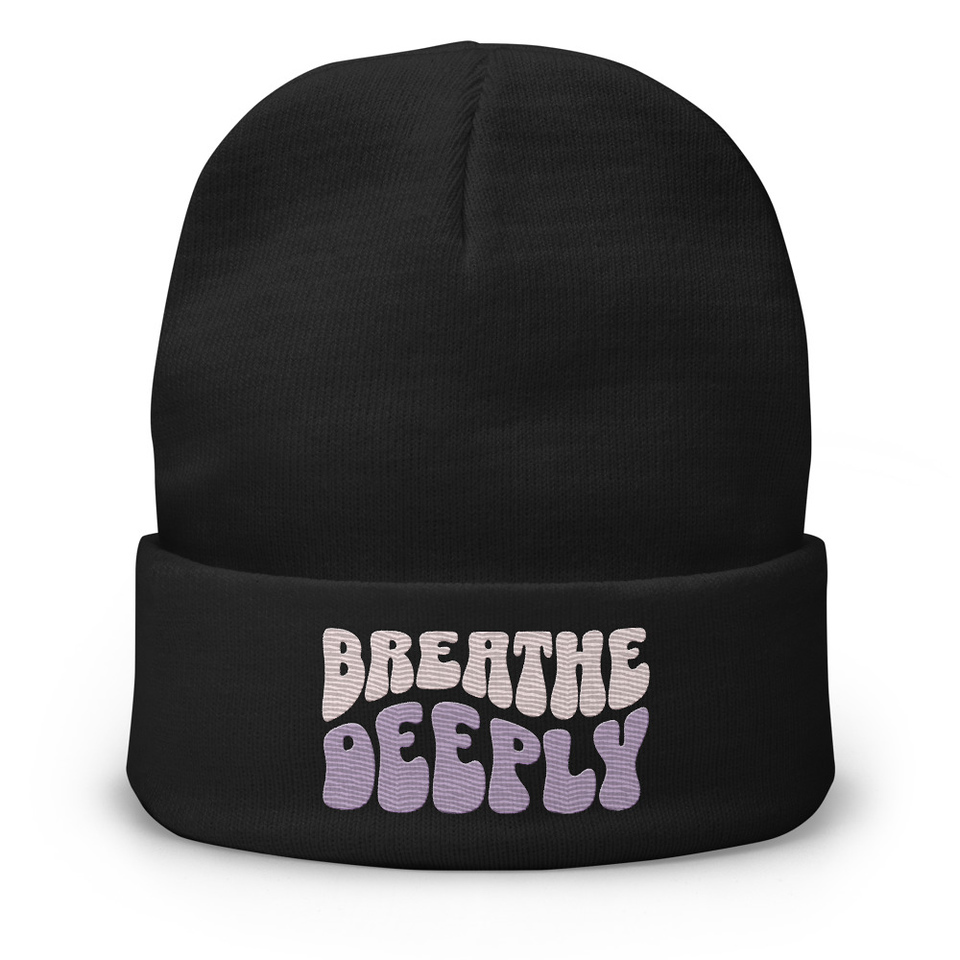 Breathe Deeply Knit Beanie