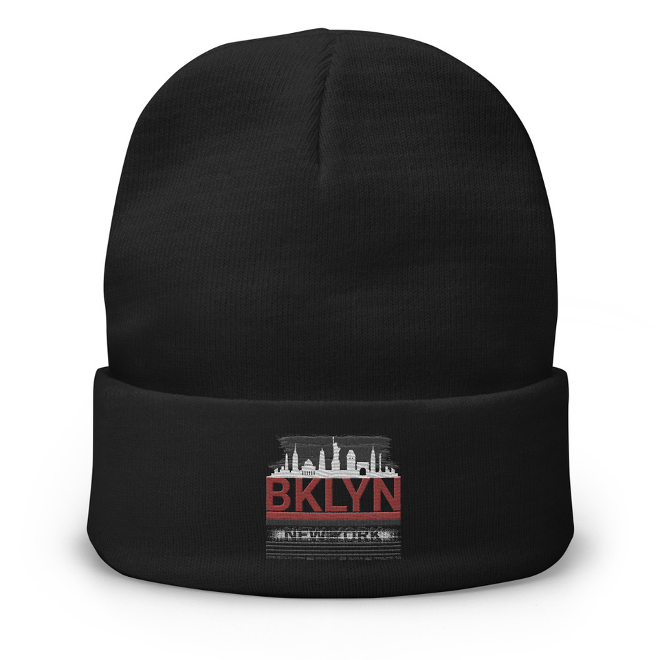 Brooklyn -New York   Knit Beanie