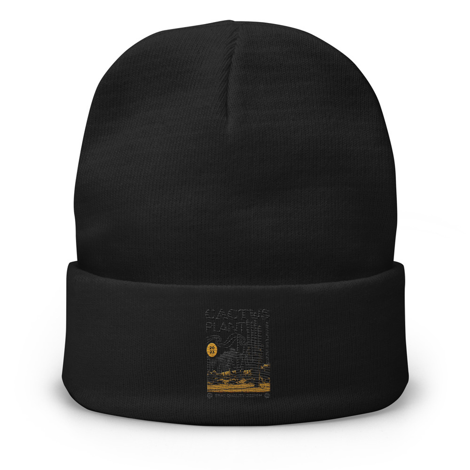 Cacus Plant - Desert Knit Beanie