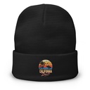California Beach - Retro Surf Knit Beanie