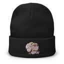 Coffee is Happiness - Retro Cartoon Mascot Knit Beanie