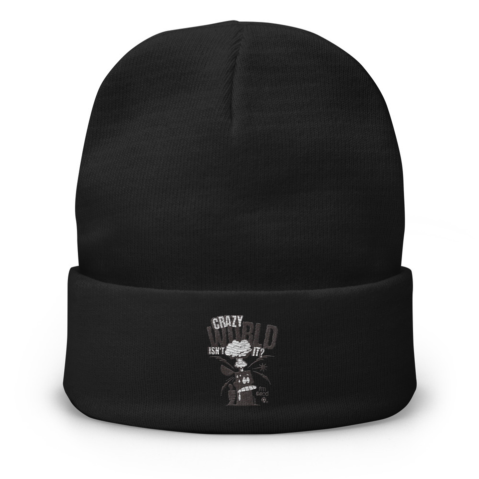 Crazy World Knit Beanie