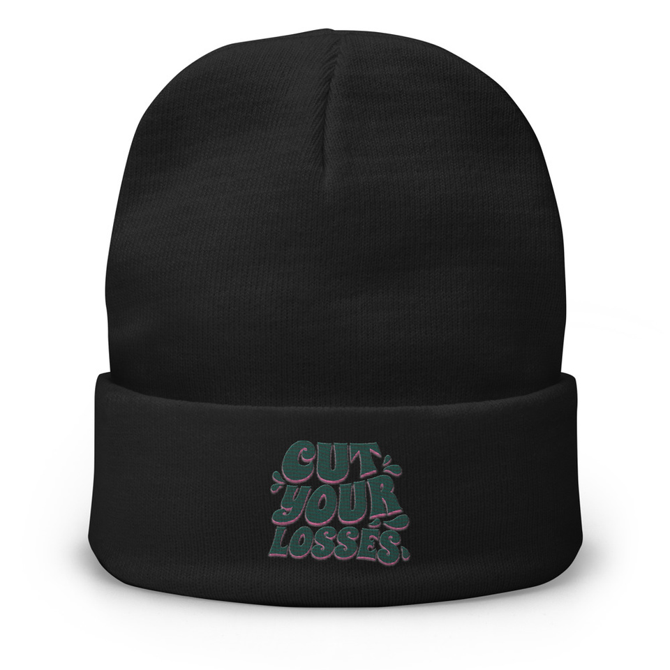 Cut your Losses Knit Beanie