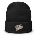 Death Before Decaf Knit Beanie