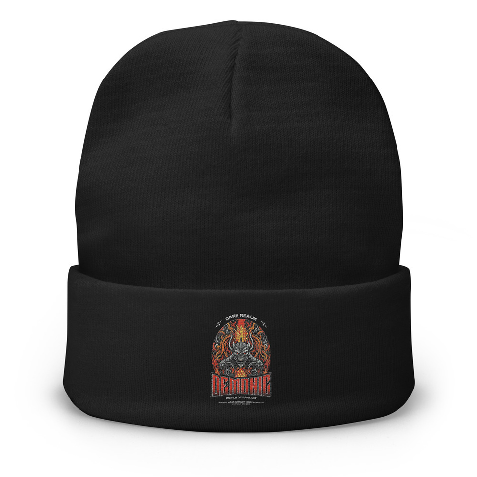 Demonic Knit Beanie