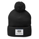 404 Pom-Pom Knit Cap