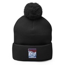AMERICA (2) Pom-Pom Knit Cap