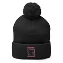 Amor Pom-Pom Knit Cap