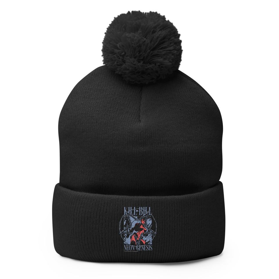 Anime Vintage Pom-Pom Knit Cap