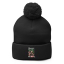 Apathy Pom-Pom Knit Cap