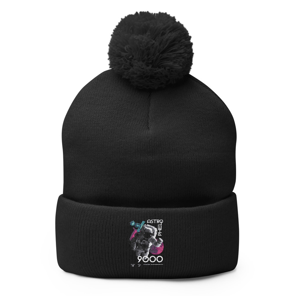 Astrophel 9000 Pom-Pom Knit Cap