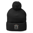 BADASS CAT DAT Pom-Pom Knit Cap