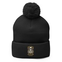 Bald Eagle Tattoo Shop - Skeleton Pom-Pom Knit Cap