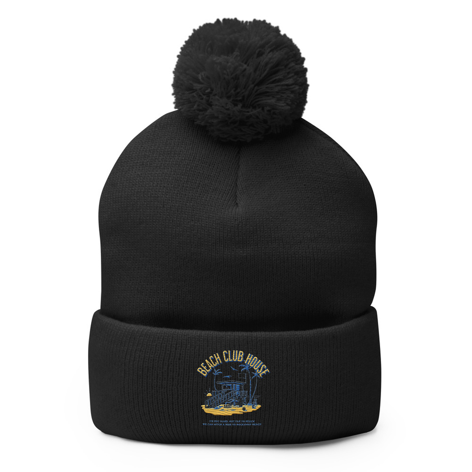BCH Pom-Pom Knit Cap