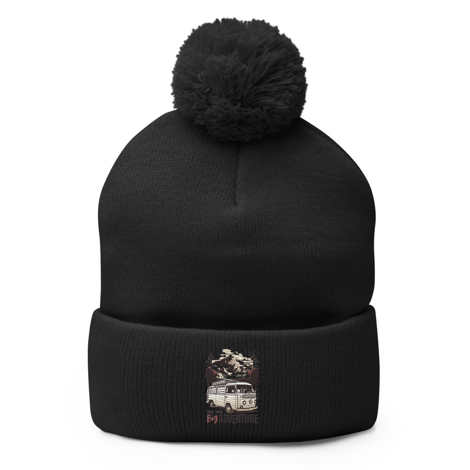 Big Adventure Pom-Pom Knit Cap