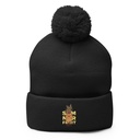 Cool Pineapple - Tropical Fruit Pom-Pom Knit Cap