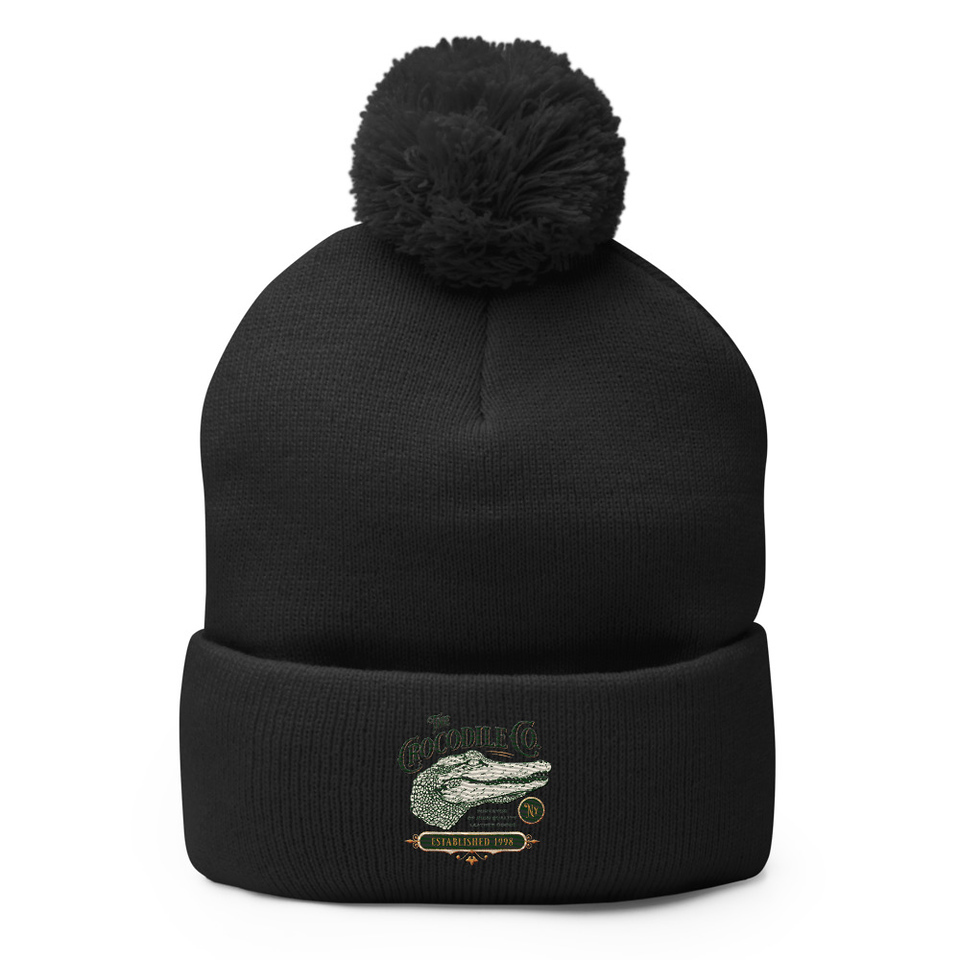 Crocodile Co. - Wild Animal Pom-Pom Knit Cap