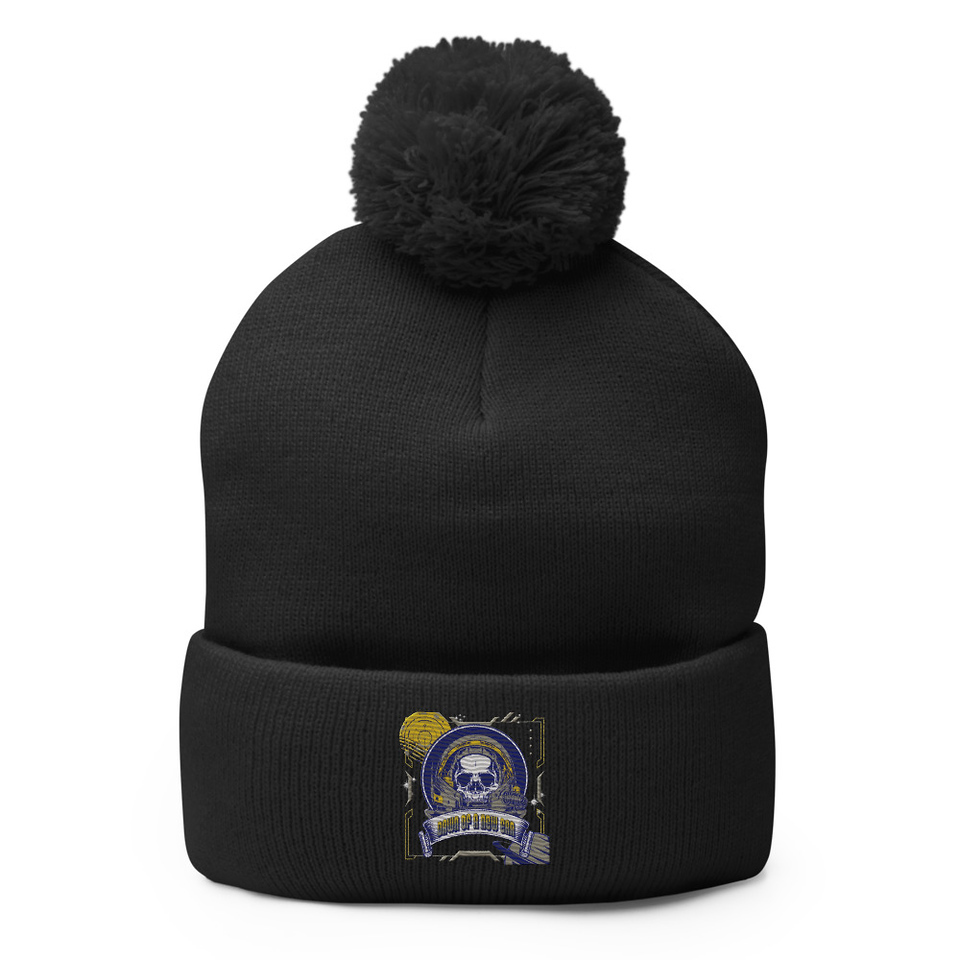 DAWN OF A NEW ERA Pom-Pom Knit Cap