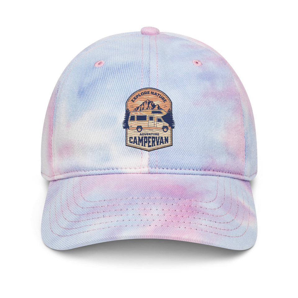 Adventure Campervan - Outdoor Tie-Dye Hat