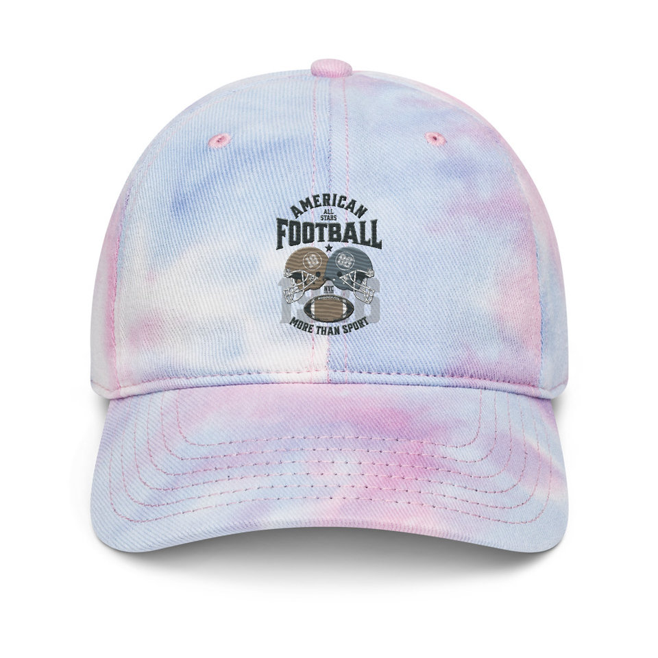 American All Star Football - Sports Helmet Tie-Dye Hat