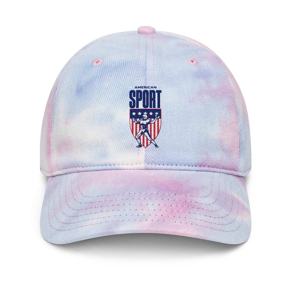 American Football Sport Tie-Dye Hat
