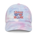 American girl Tie-Dye Hat