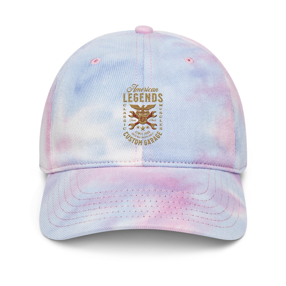 American Legends Garage - Eagle Tie-Dye Hat