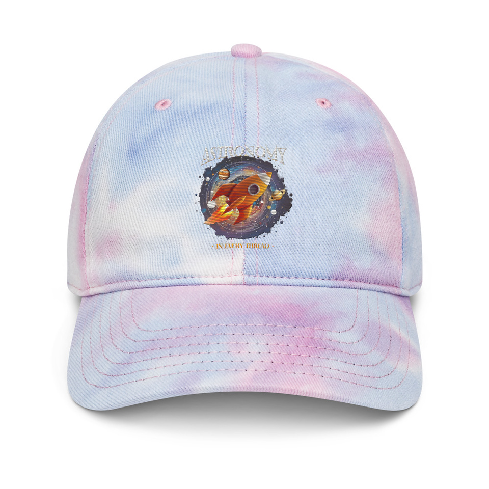 Astronomy in Every Thread Tie-Dye Hat