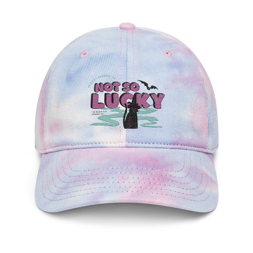 Bad Luck Kitty - Halloween Tie-Dye Hat