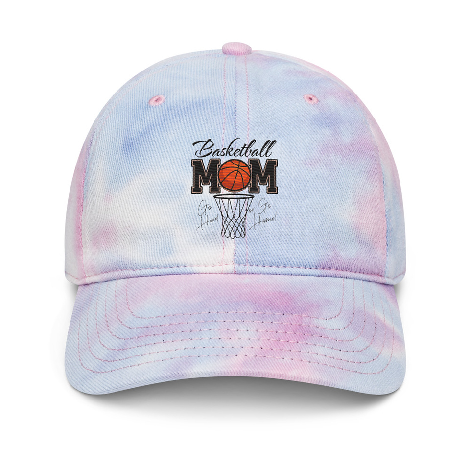 Basketball Mom - Mother's Day Tie-Dye Hat