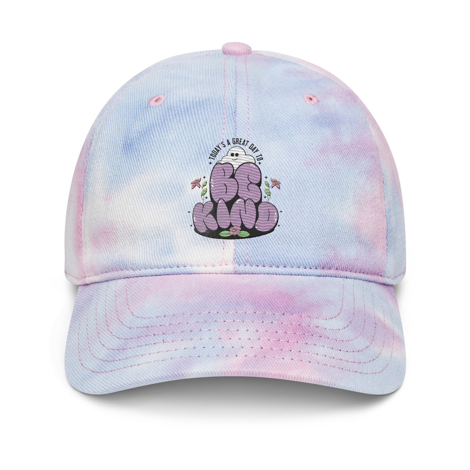 Be Kind Tie-Dye Hat