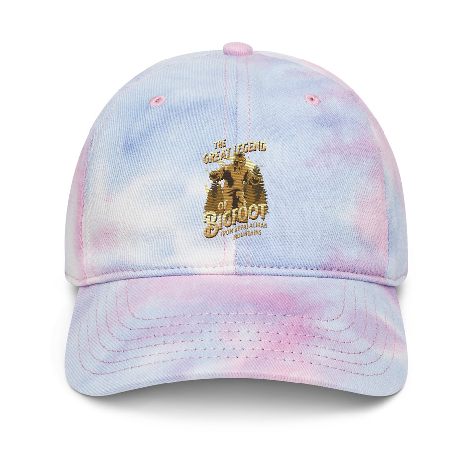 Bigfoot Legend  - Appalachian Forest Tie-Dye Hat