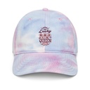 Bingo Queen - Retro Crown Tie-Dye Hat