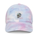 Black 3D Skull Tie-Dye Hat