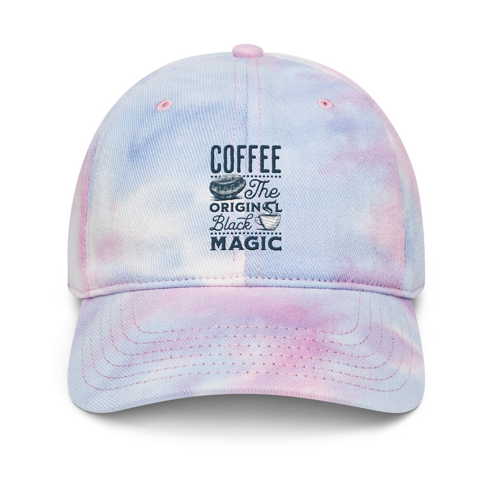 Black Magic Coffee - Simple Cup Tie-Dye Hat