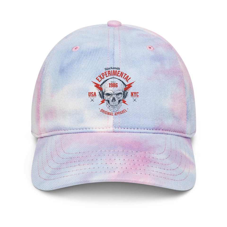Blacksmith Experimental - Rock Skull Tie-Dye Hat