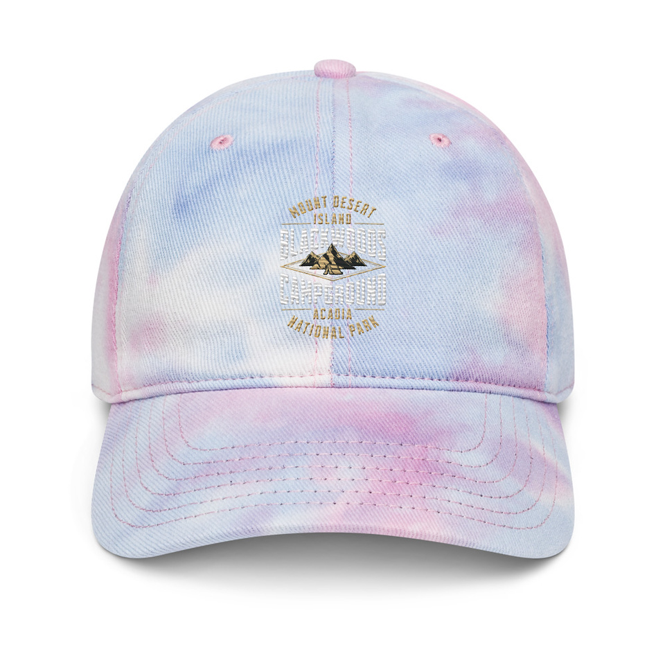 Blackwoods Campground - Mountain Adventure Tie-Dye Hat