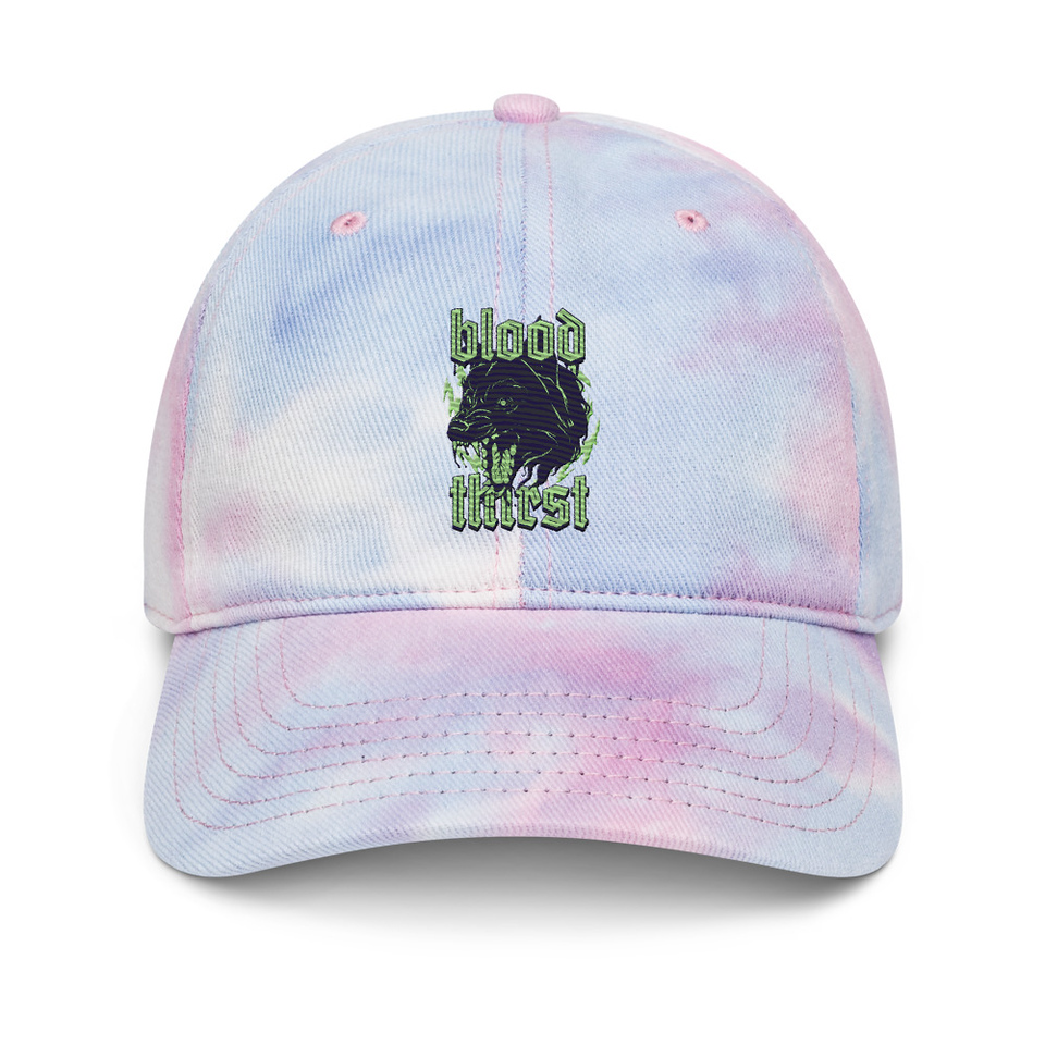 Blood Thirst - Neon Dog Tie-Dye Hat