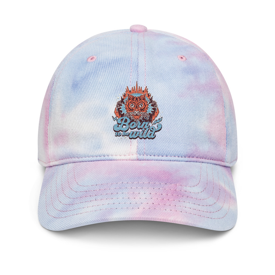 Born to be Wild - Tiger Tie-Dye Hat
