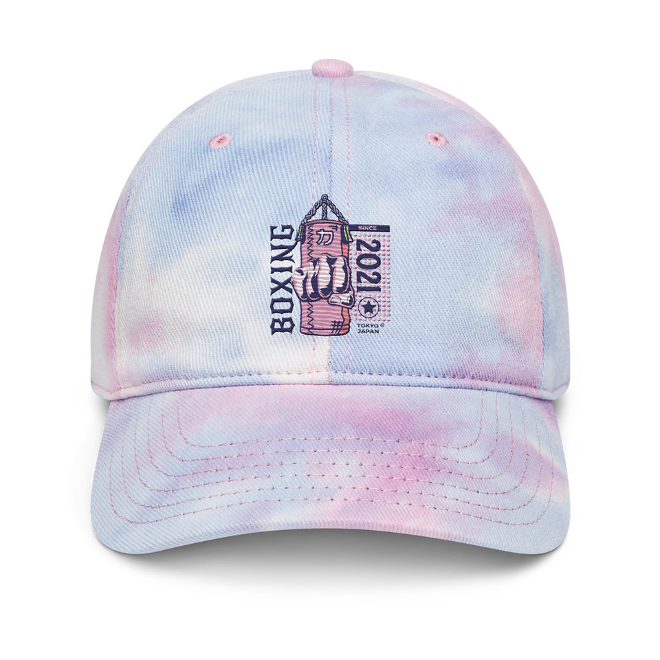Boxing Fist - Punching Bag Tie-Dye Hat