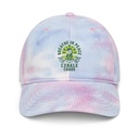 Breathe in peace, exhale chaos Tie-Dye Hat
