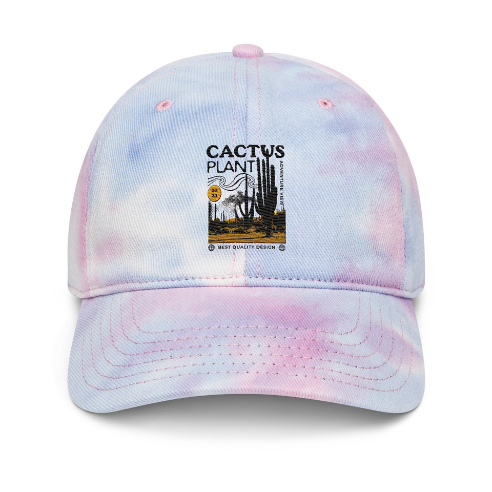 Cacus Plant - Desert Tie-Dye Hat
